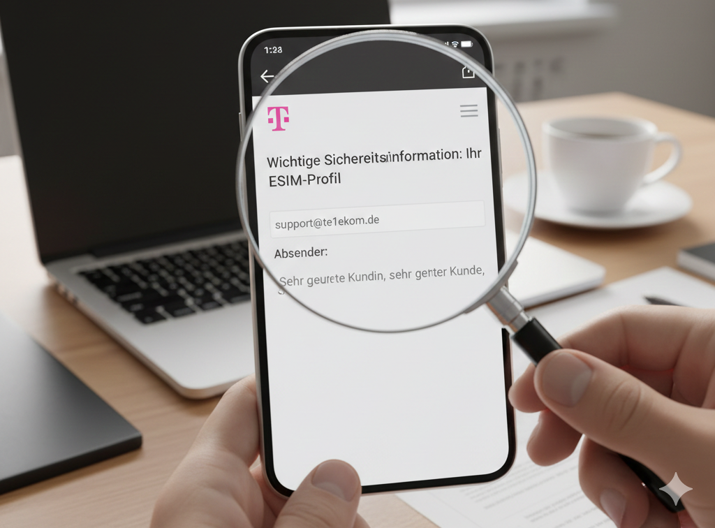 Email Absender prüfen